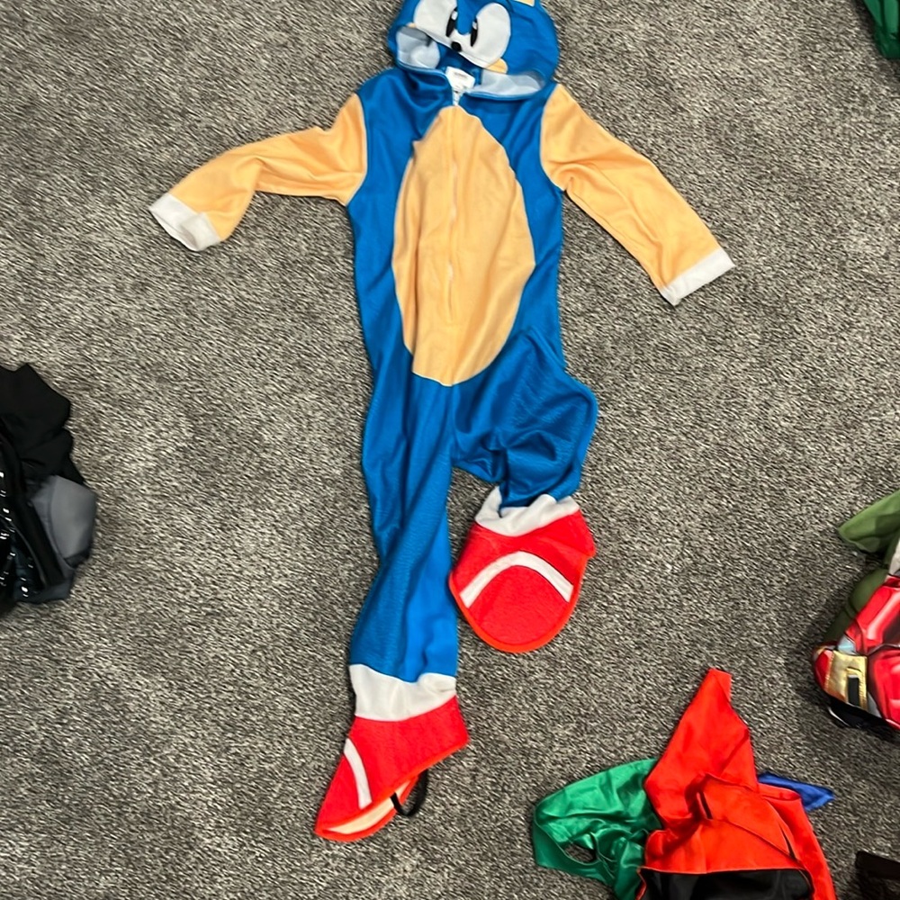 Sonic The Hedgehog Character Onesie